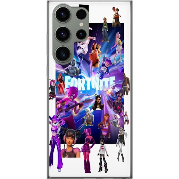 Samsung Galaxy S23 Ultra Gennemsigtig cover Fortnite