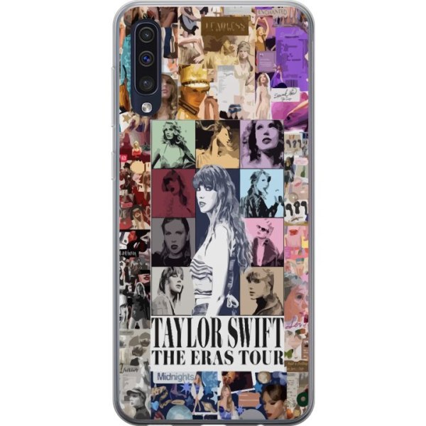 Samsung Galaxy A50 Gennemsigtig cover Taylor Swift - Eras