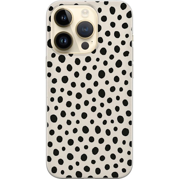 Apple iPhone 14 Pro Läpinäkyvä kuori Dot Dance