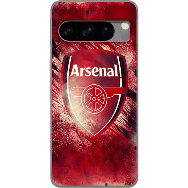 Google Pixel 8 Pro Gennemsigtig cover Arsenal