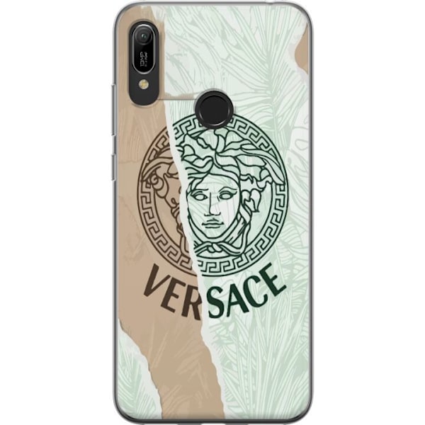 Huawei Y6 (2019) Genomskinligt Skal Versace