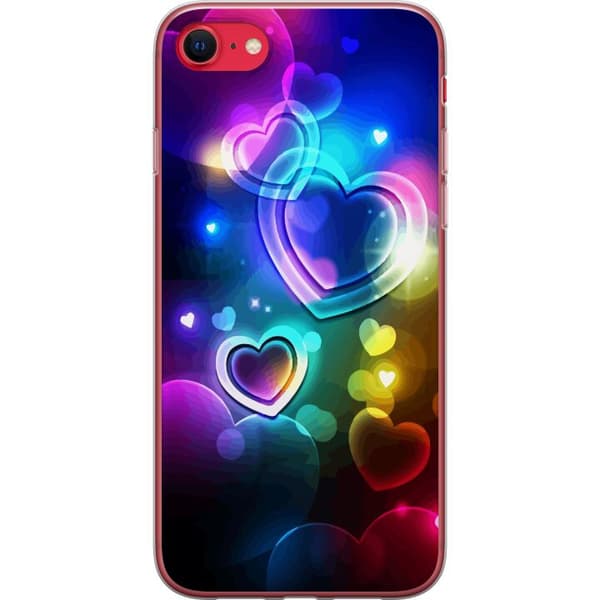 Kompatibelt Mobilskal till Apple iPhone SE (2022) NeonLove