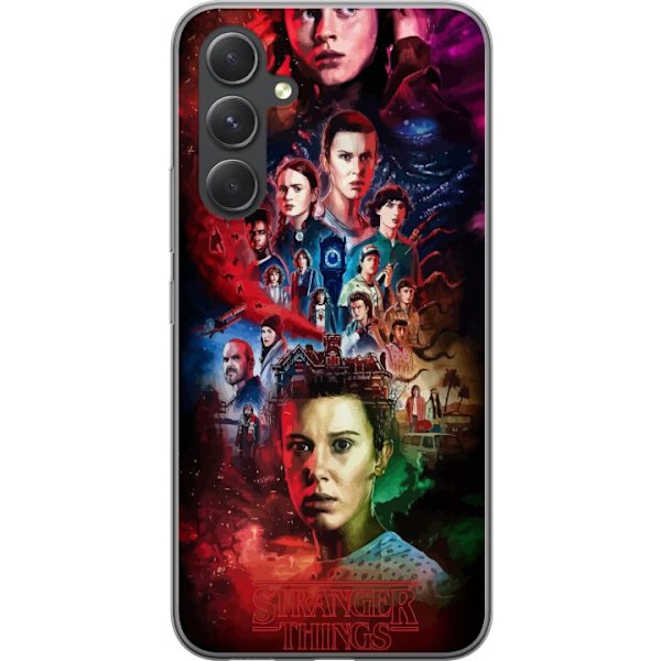 Samsung Galaxy S24 Läpinäkyvä kuori Stranger Things