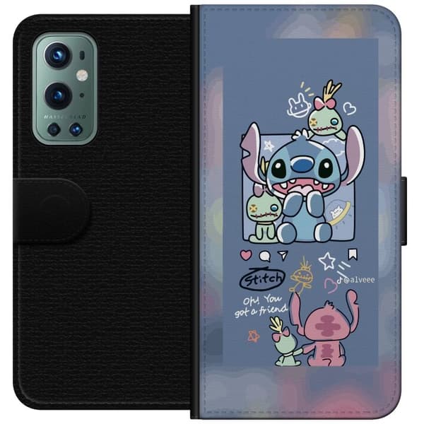 Kompatibel Tegnebogsetui til OnePlus 9 Pro Stitch Venner