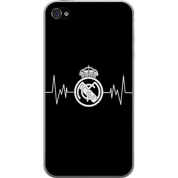 Apple iPhone 4s Gennemsigtig cover Real Madrid CF