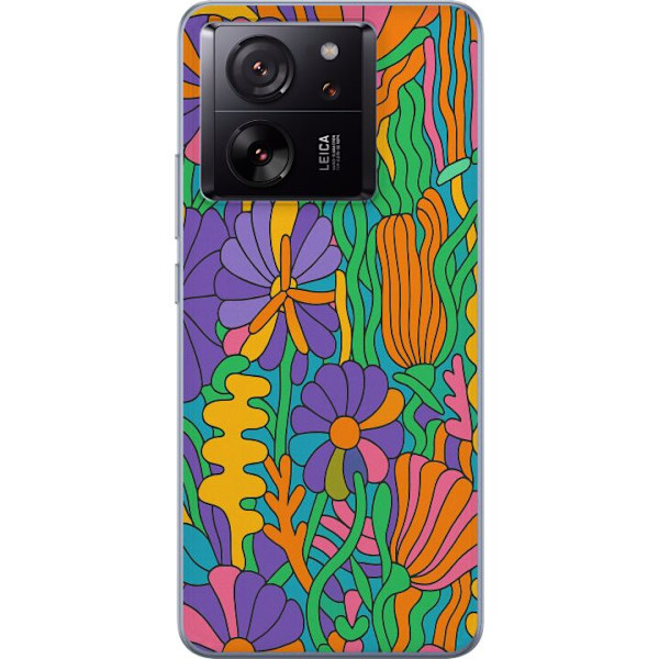 Xiaomi 13T Pro Genomskinligt Skal Color Pop