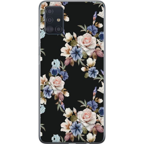 Samsung Galaxy A51 Cover / Mobilcover - Blomstret