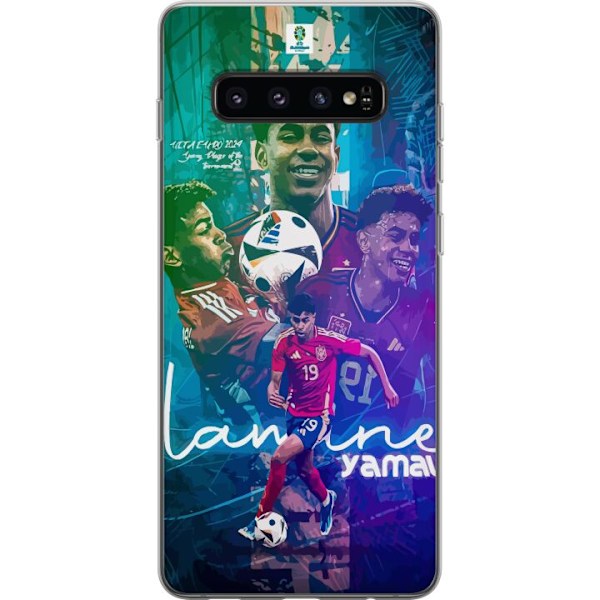 Samsung Galaxy S10 Gennemsigtig cover Lamine Yamal FCB