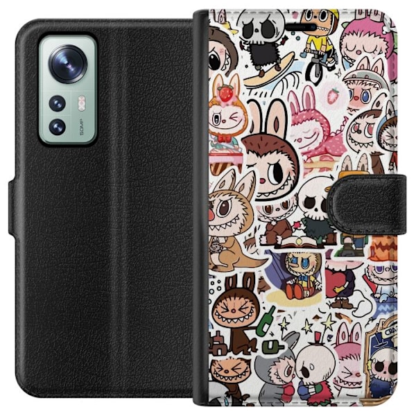 Xiaomi 12 Lompakkokotelo Labubu All-Stars – POP MART Erikois