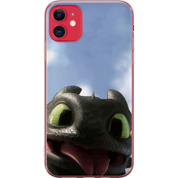 Apple iPhone 11 Genomskinligt Skal How to Train Your Dragon (Draktränaren)