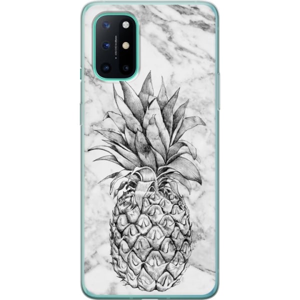 OnePlus 8T Läpinäkyvä kuori Ananas