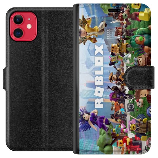 Kompatibel Tegnebogsetui til Apple iPhone 11 Roblox