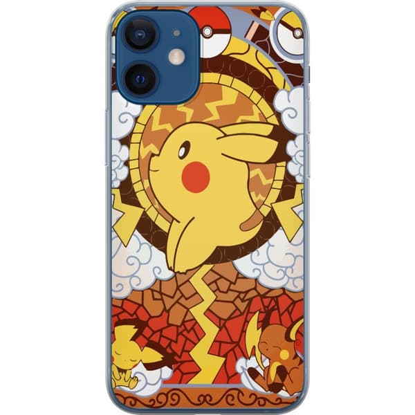 Kompatibel Mobilcover til Apple iPhone 12 mini Pikachu