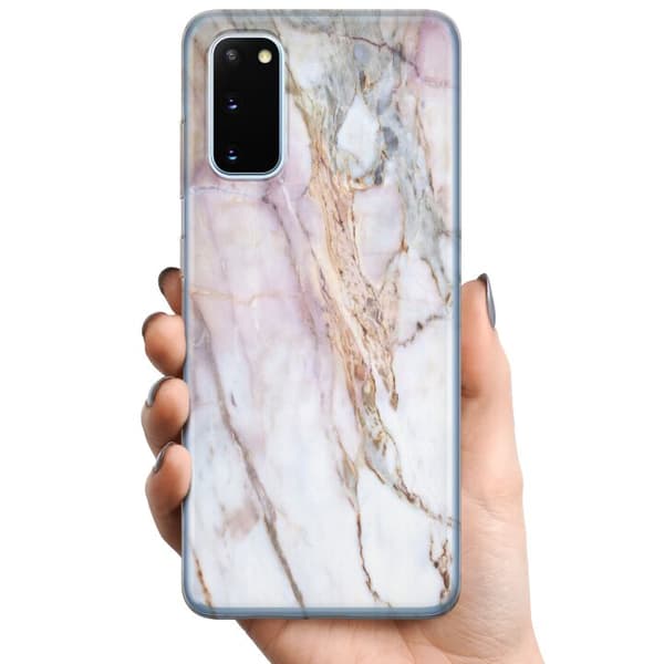 Kompatibelt Mobildeksel til Samsung Galaxy S20 Marmor
