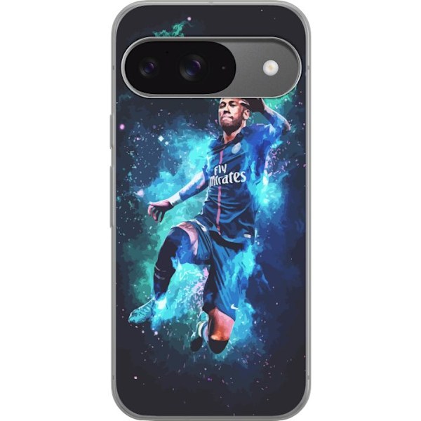 Google Pixel 9 Pro Läpinäkyvä kuori Neymar