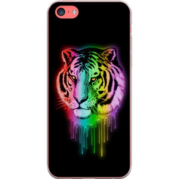 Apple iPhone 5c Gjennomsiktig deksel Tiger