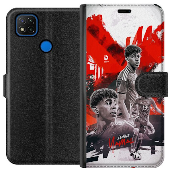 Xiaomi Redmi 9C Plånboksfodral Lamine Yamal