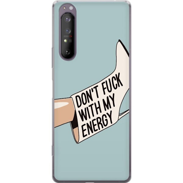 Sony Xperia 1 II Läpinäkyvä kuori Energia Kantapää