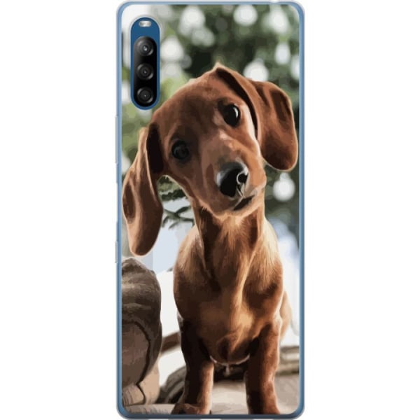 Sony Xperia L4 Gennemsigtig cover Ung Hund