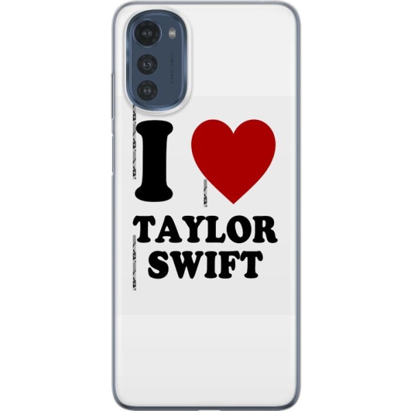 Motorola Moto E32s Läpinäkyvä kuori Taylor Swift