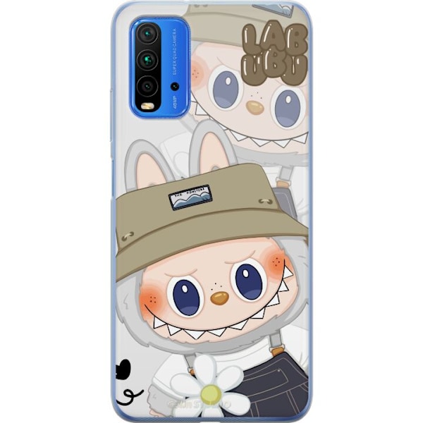 Xiaomi Redmi 9T Läpinäkyvä kuori Labubu Minimal Mood - Yksi