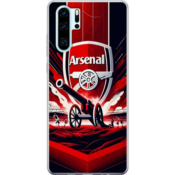 Huawei P30 Pro Gennemsigtig cover Arsenal