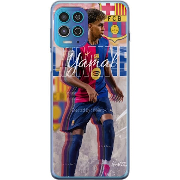 Motorola Moto G100 Gennemsigtig cover Lamine Yamal FCB