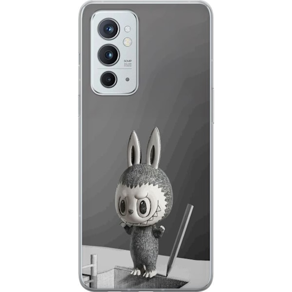 OnePlus 9RT 5G Läpinäkyvä kuori Pop Mart MEGA LABUBU LABUBU Sketch 1000%