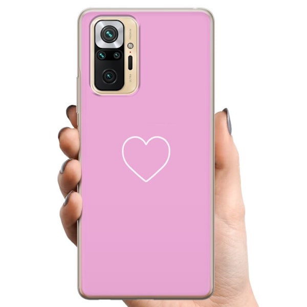 Kompatibelt Mobildeksel til Xiaomi Redmi Note 10 Pro Hjerte
