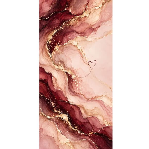 Kompatibelt Plånboksfodral till Apple iPhone 13 Pro Vinmarmor rosa