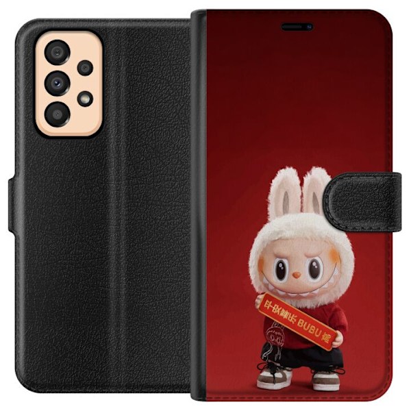 Samsung Galaxy A33 5G Lompakkokotelo Pop Mart The Monsters Lab