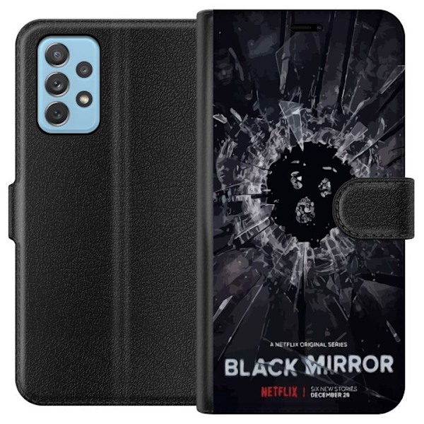 Samsung Galaxy A72 5G Plånboksfodral Black Mirror Sci-Fi Netf