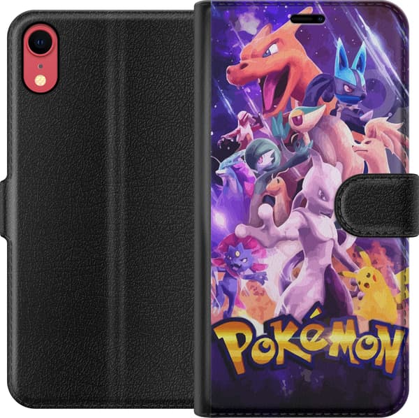 Kompatibelt Lommeboketui til Apple iPhone XR Pokemon