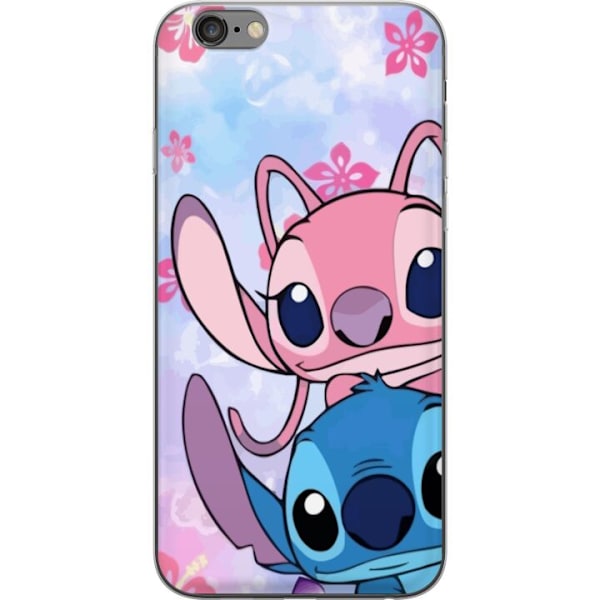 Apple iPhone 6s Plus Genomskinligt Skal Stitch & Angel