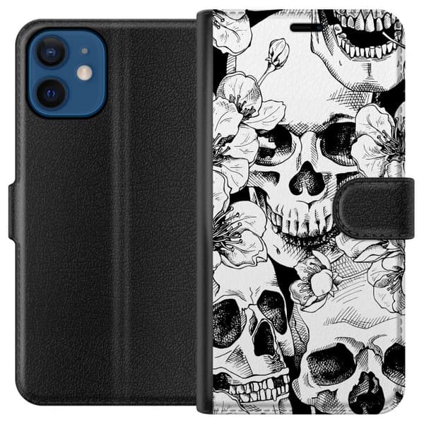 Yhteensopiva Lompakkokotelo Apple iPhone 12 mini luu