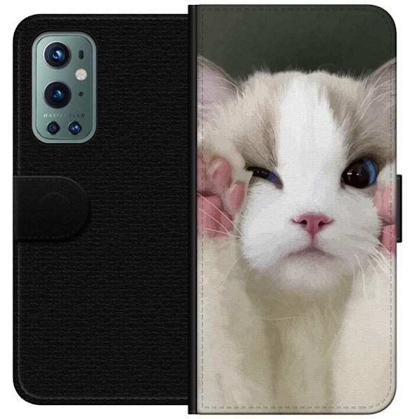 OnePlus 9 Pro Lommeboketui Katt