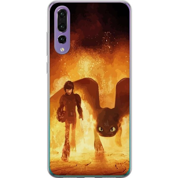 Huawei P20 Pro Gennemsigtig cover Drage Træner
