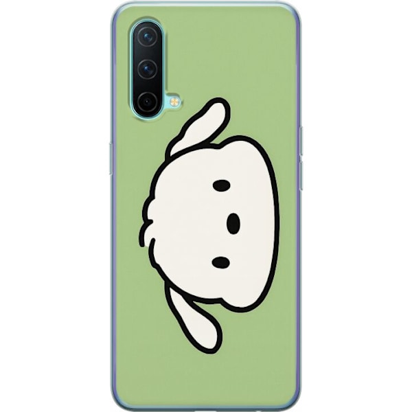 OnePlus Nord CE 5G Genomskinligt Skal Snoopy Flip