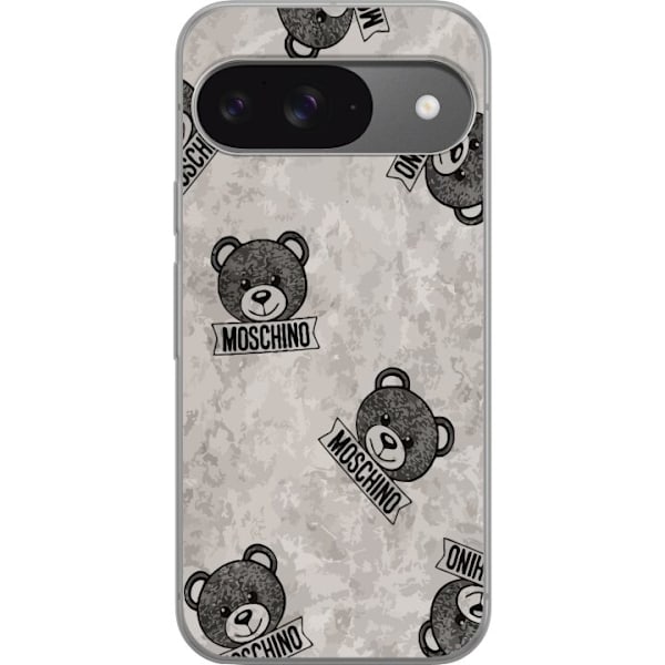 Google Pixel 9 Gennemsigtig cover Moschino