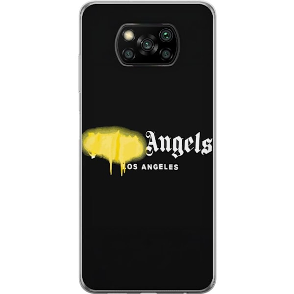 Xiaomi Poco X3 NFC Genomskinligt Skal Palm Angels