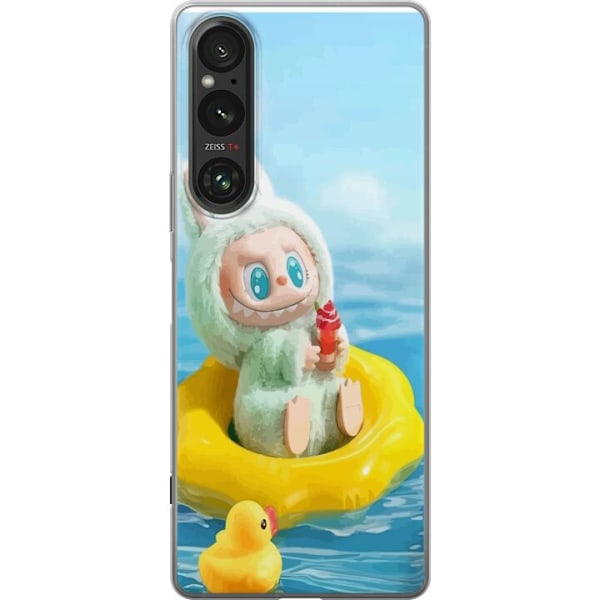 Sony Xperia 1 VI Gennemsigtig cover Labubu Macaron-serie