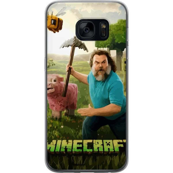 Samsung Galaxy S7 Gennemsigtig cover A Minecraft Movie