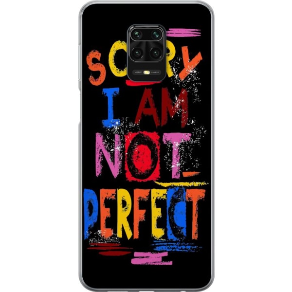 Xiaomi Redmi Note 9S Gennemsigtig cover Sorry
