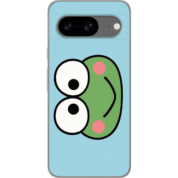 Google Pixel 8 Läpinäkyvä kuori Keroppi Smile