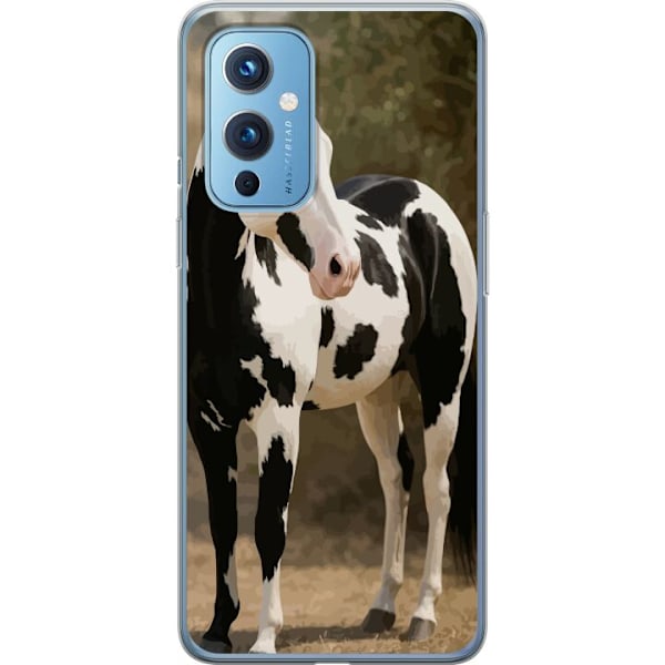 OnePlus 9 Läpinäkyvä kuori Kaunis Hevonen - elegantti hevon