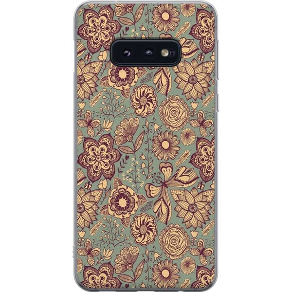 Kompatibelt Mobildeksel til Samsung Galaxy S10e Vintage Blomster