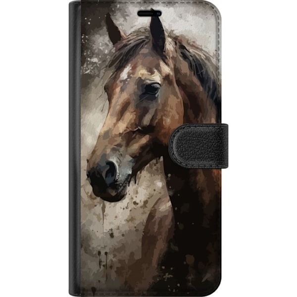 Apple iPhone SE (2022) Tegnebogsetui Hest