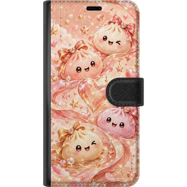 Kompatibel Tegnebogsetui til Apple iPhone SE (2022) Rosetvenner orange