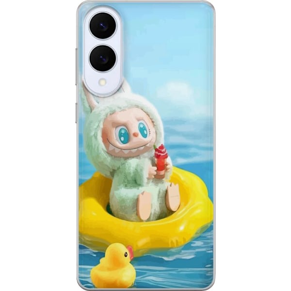 Samsung Galaxy S25 Edge Läpinäkyvä kuori Labubu Stripe Atta