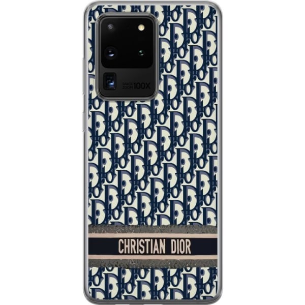 Samsung Galaxy S20 Ultra Läpinäkyvä kuori Christian Dior